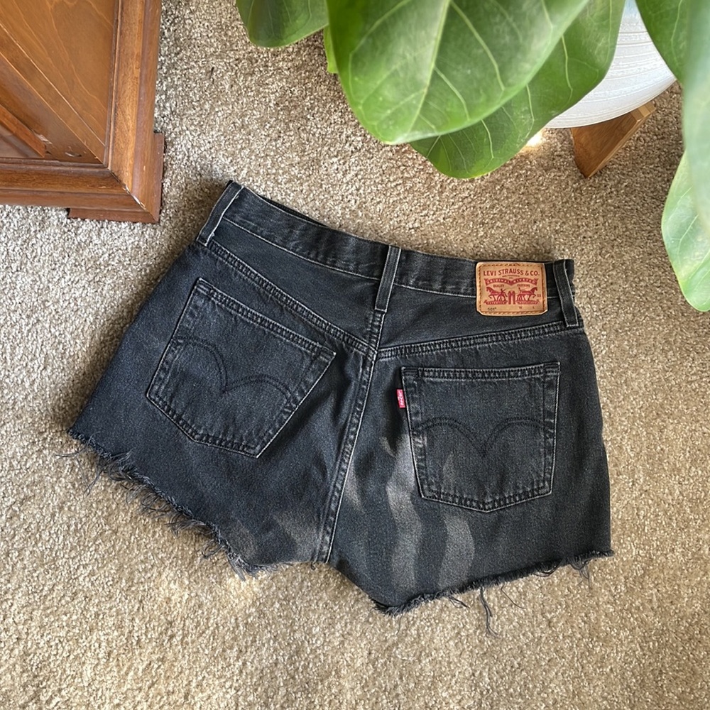 SOLD Black Levi shorts